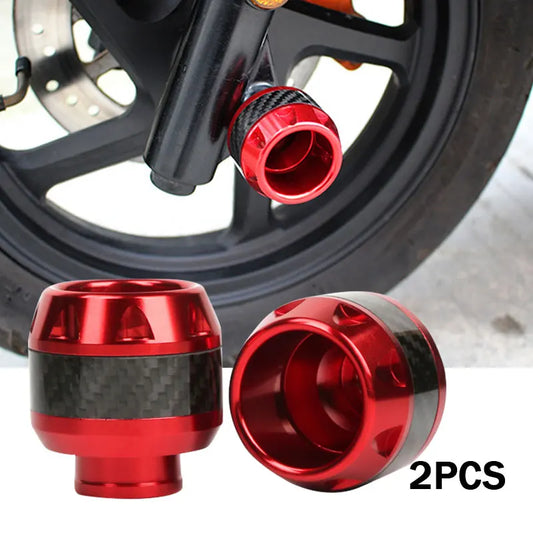 Universal motocicleta caindo proteção moto scooter pneu crash protector roda pneu slider moto acessórios exterior 2 pçs
